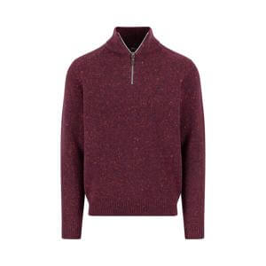 Fynch-Hatton Donegal Wool Zip Knit